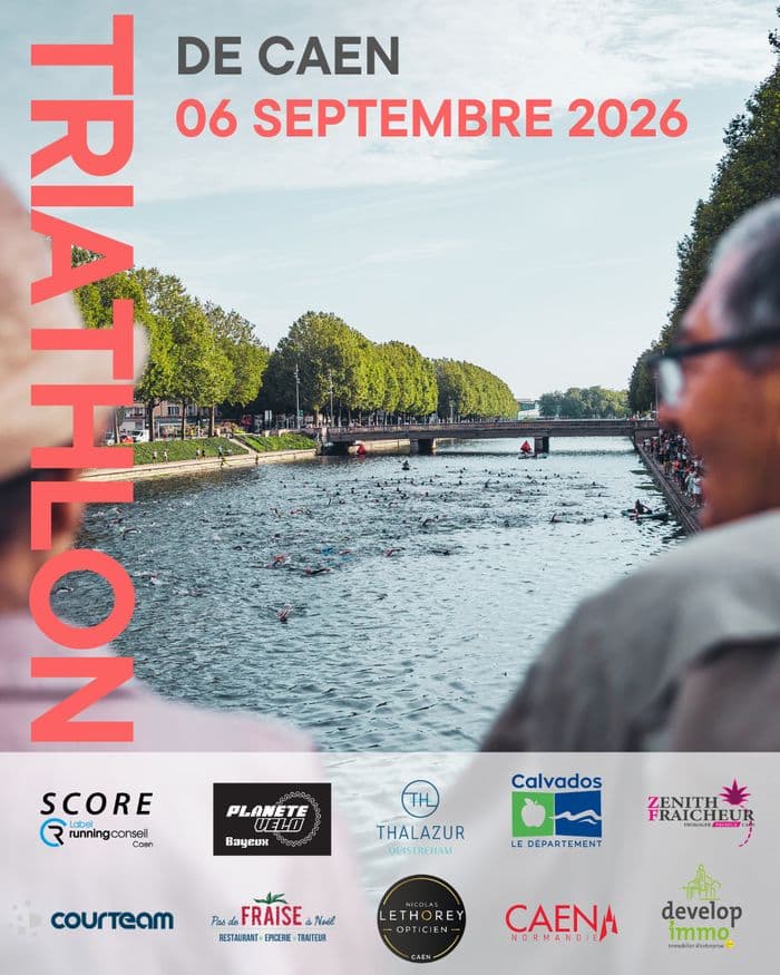 Visuel de l’événement « Triathlon de Caen »