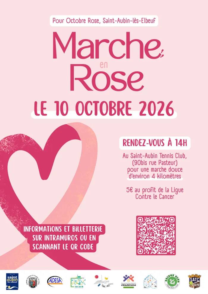 Visuel de l’événement « Marche Rose 👟🎀 »