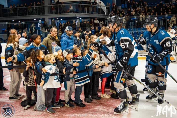 Visuel de l’événement « Hockey sur glace : Corsaires de Nantes ???? Strasbourg »