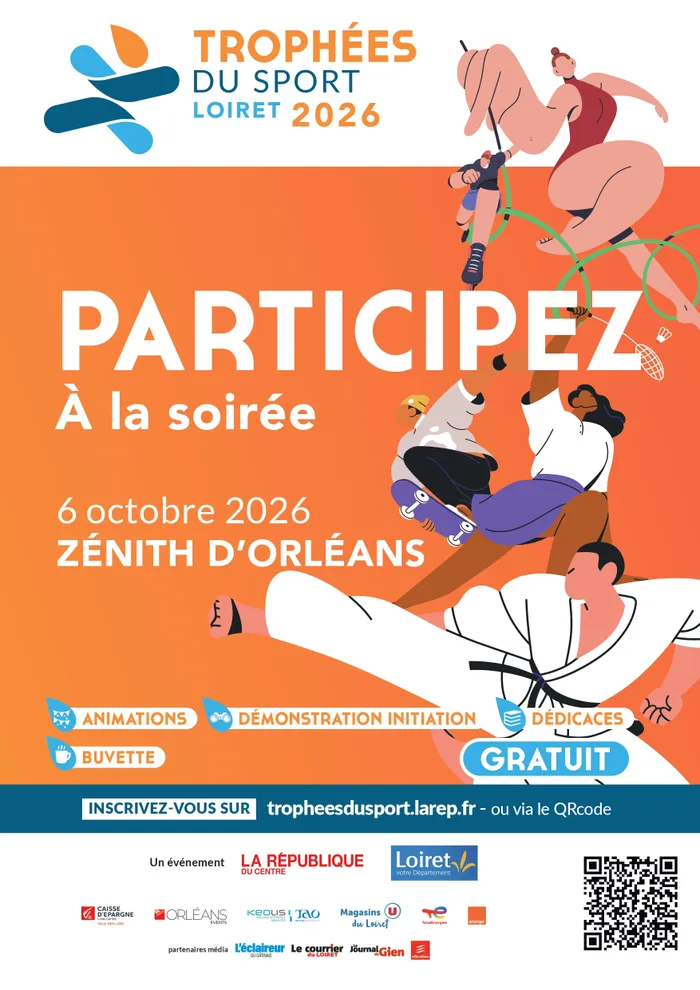 Visuel de l’événement « Trophées du Sport du Loiret - 2e édition ! »