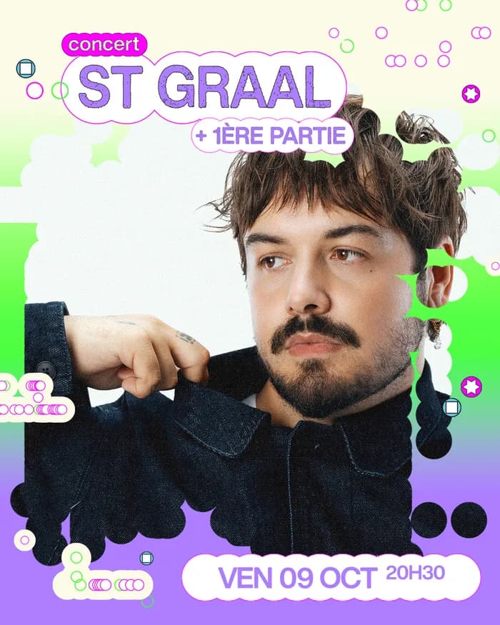 Visuel de l’événement « ST GRAAL + 1ÈRE PARTIE »
