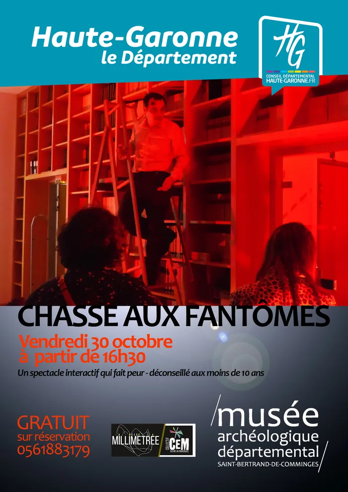 Visuel de l’événement « Chasse aux fantômes ! »
