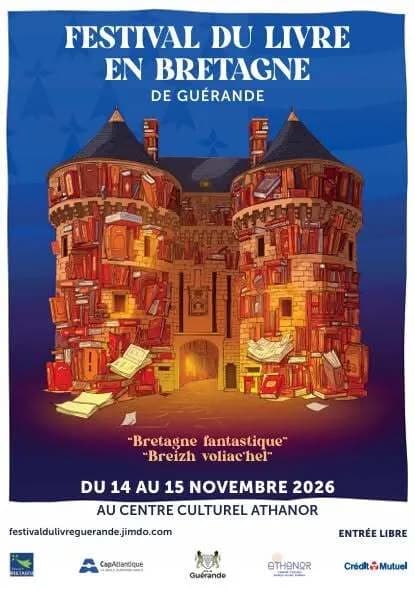 Visuel de l’événement « Festival du Livre en Bretagne de Guérande »