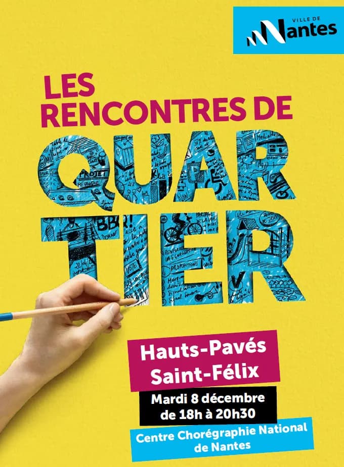 Visuel de l’événement « Les rencontres de quartier Hauts-Pavés Saint-Félix »