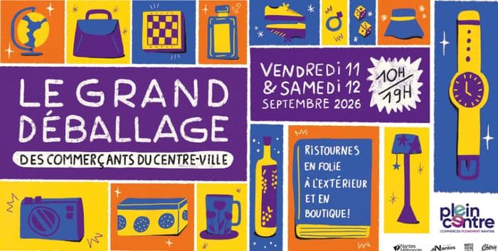 Visuel de l’événement « Le Grand Déballage des commerçants 2026 »