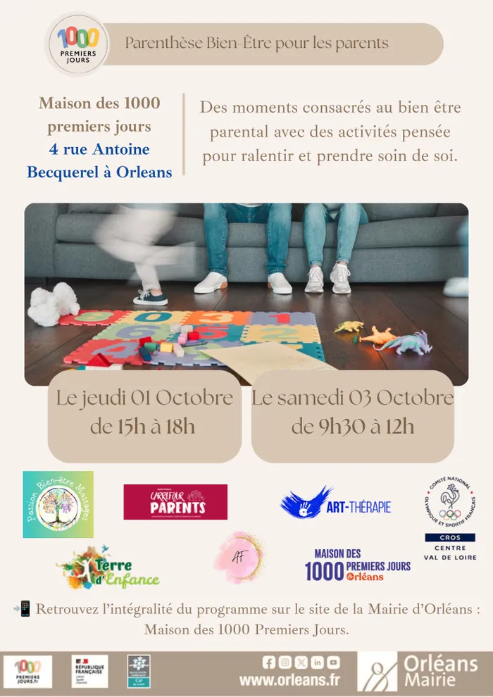 Visuel de l’événement « Parenthèse bien être pour les parents »