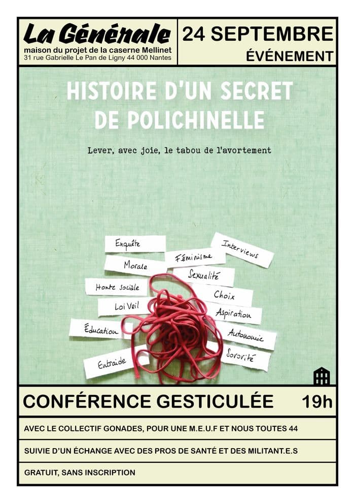 Visuel de l’événement « Conférence Gesticulée »
