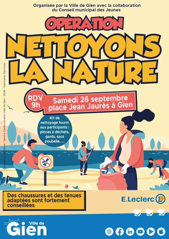Visuel de l’événement « Nettoyons la nature »