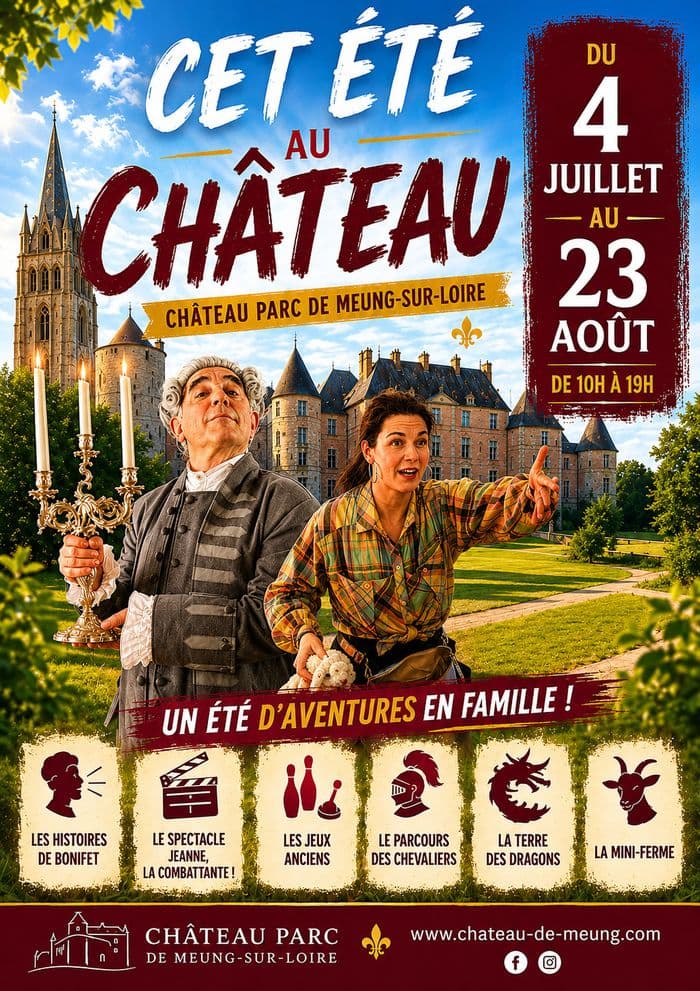 Visuel de l’événement « Cet été au Château de Meung »