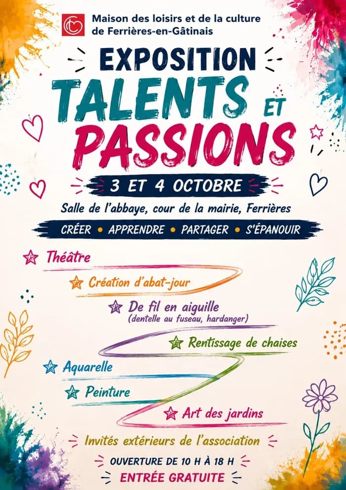 Visuel de l’événement « Exposition Talents et Passions »