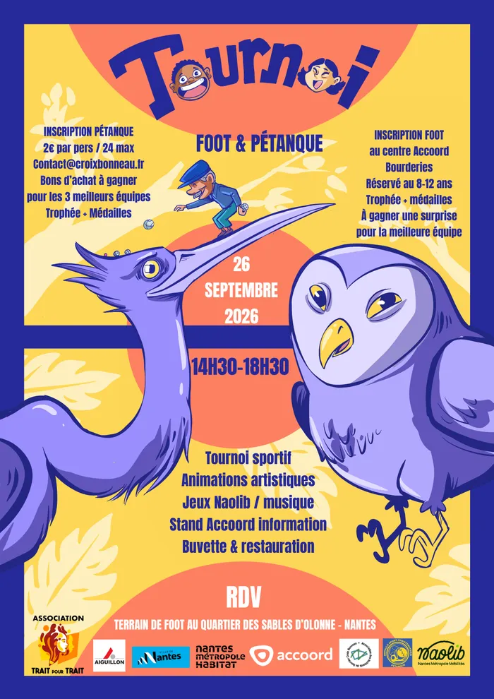 Visuel de l’événement « Tournoi Foot & Pétanque »