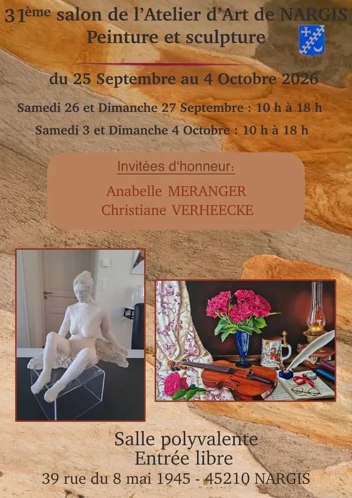 Visuel de l’événement « 31e Salon de l'Atelier d'Art »