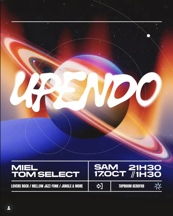 Visuel de l’événement « UPENDO - TOM SELECT x MIEL »