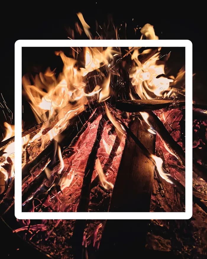 Visuel de l’événement « balade contée autour du feu »