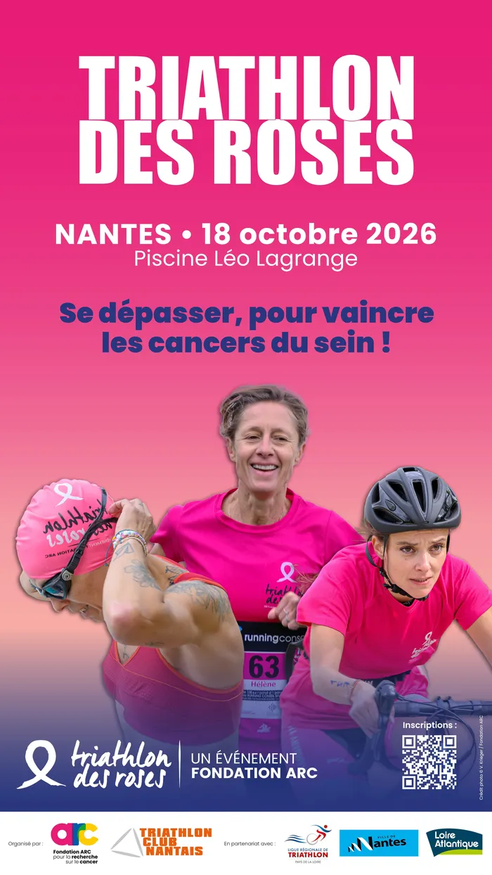 Visuel de l’événement « Triathlon des Roses 2026 »