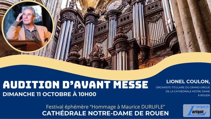 Visuel de l’événement « Audition d’avant-messe »