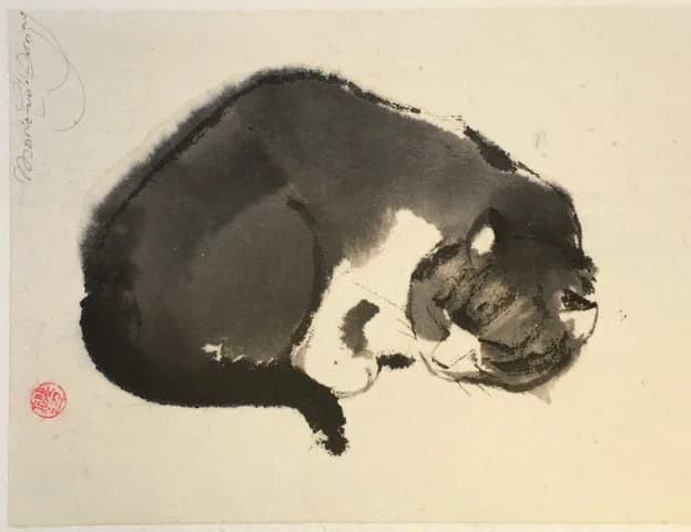 Visuel de l’événement « Stage de peinture et aquarelle japonaise Sumi-e »