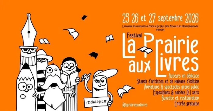 Visuel de l’événement « Festival La Prairie aux livres »