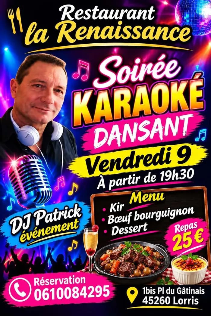 Visuel de l’événement « Karaoké - La Renaissance »