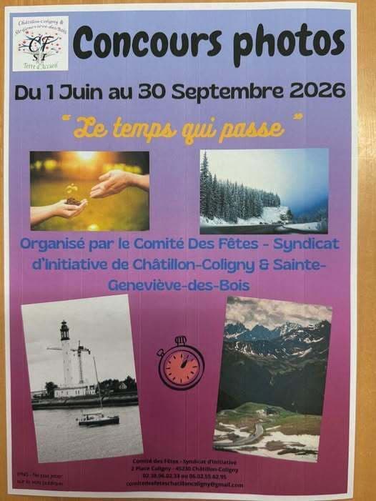 Visuel de l’événement « Concours photos "Le temps qui passe" »