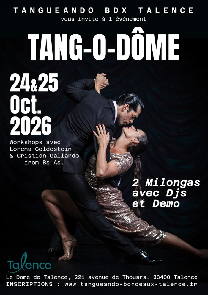 Visuel de l’événement « Tango-O-Dôme »