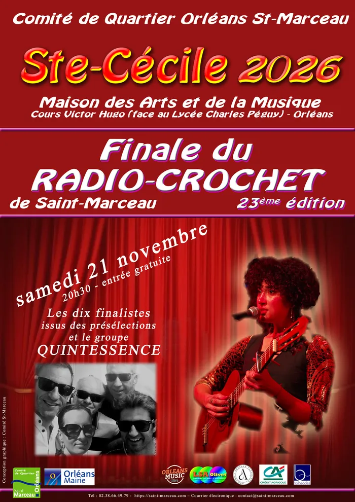 Visuel de l’événement « Finale du Radio-Crochet de St-Marceau »