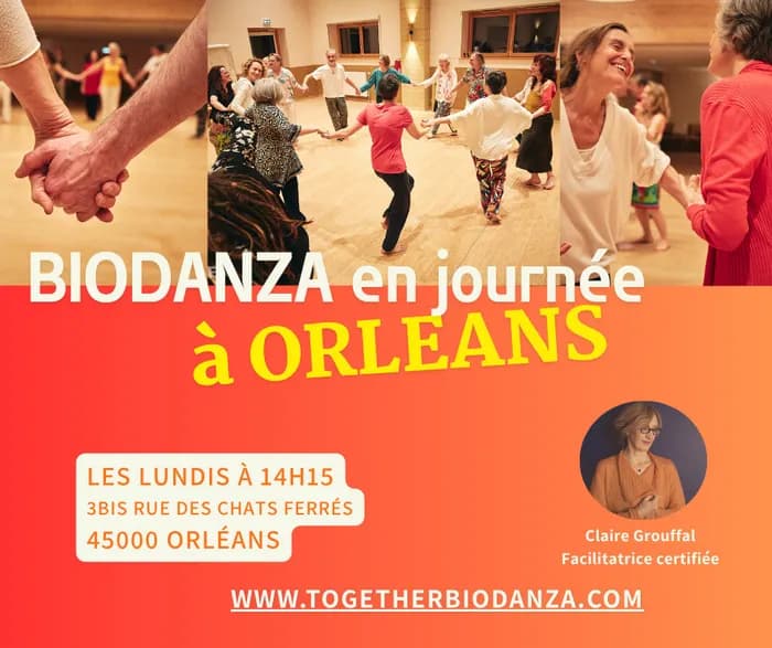 Visuel de l’événement « BIODANZA® les lundis après-midis à ORLEANS »