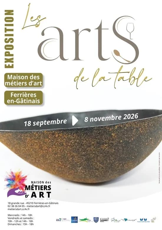Visuel de l’événement « Exposition "Les arts de la table" »