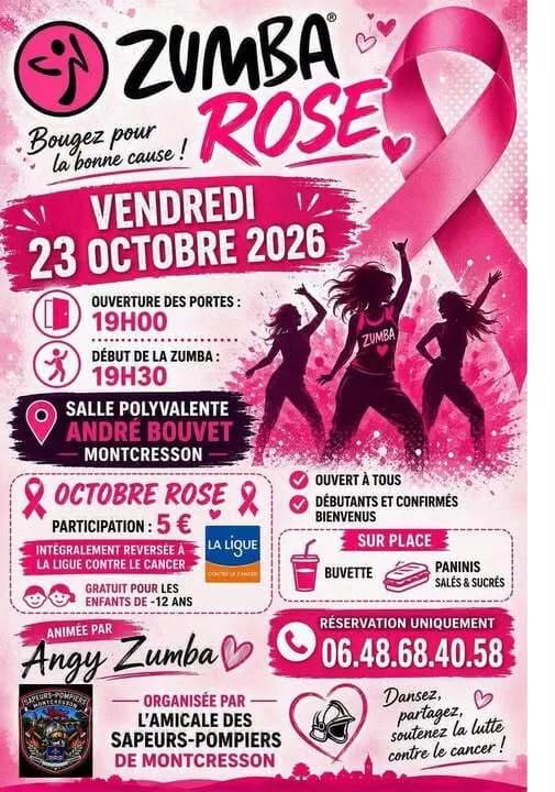 Visuel de l’événement « Zumba Rose »