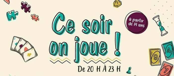 Visuel de l’événement « Soirée jeux à la ludothèque de Fleury-les-Aubrais »