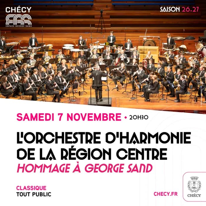 Visuel de l’événement « L’ORCHESTRE D’HARMONIE DE LA RÉGION CENTRE - SAISON CULTURELLE 26/27 »