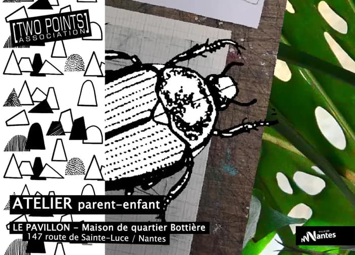 Visuel de l’événement « Atelier parents-enfants pour expérimenter la gravure ! »