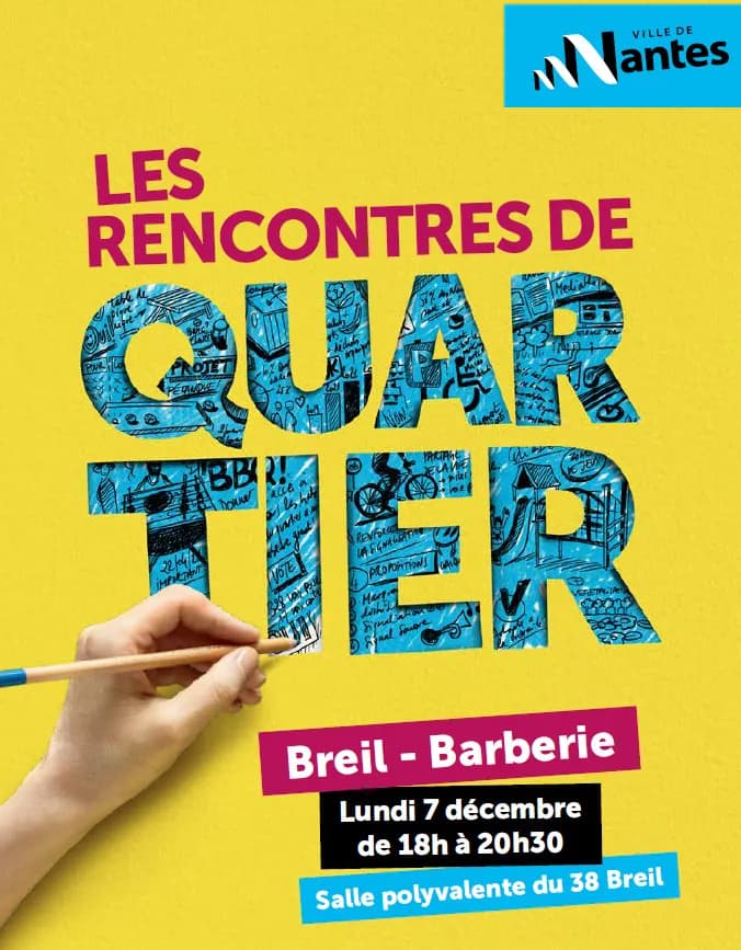 Visuel de l’événement « Les rencontres de quartier Breil - Barberie »