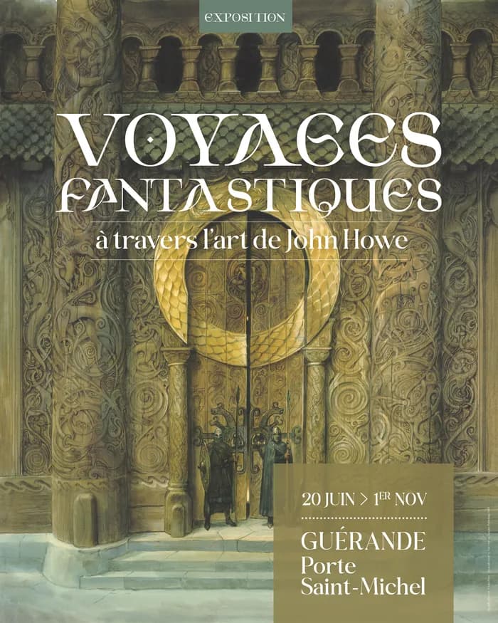 Visuel de l’événement « Visite guidée « John Howe et l’architecture médiévale » »