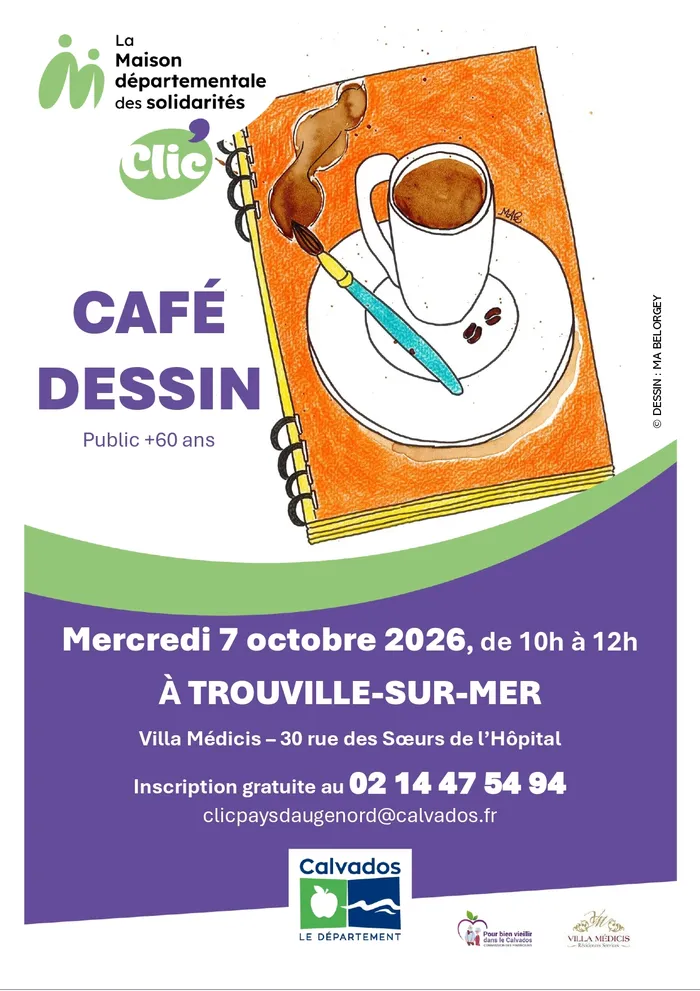 Visuel de l’événement « Café dessin »