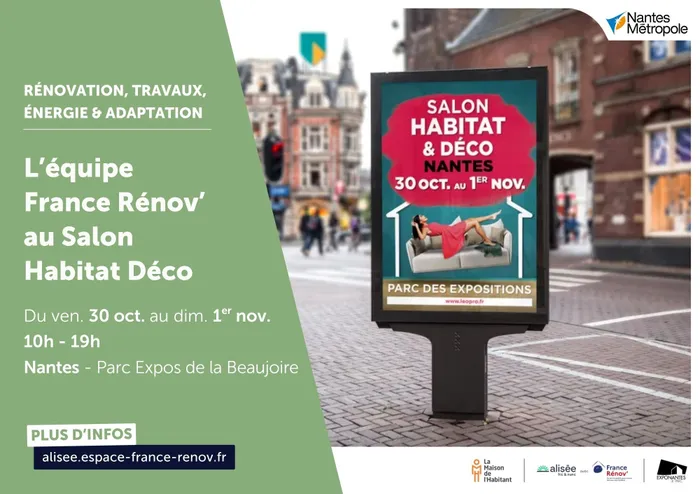 Visuel de l’événement « L'équipe France Rénov' au salon Habitat Déco »