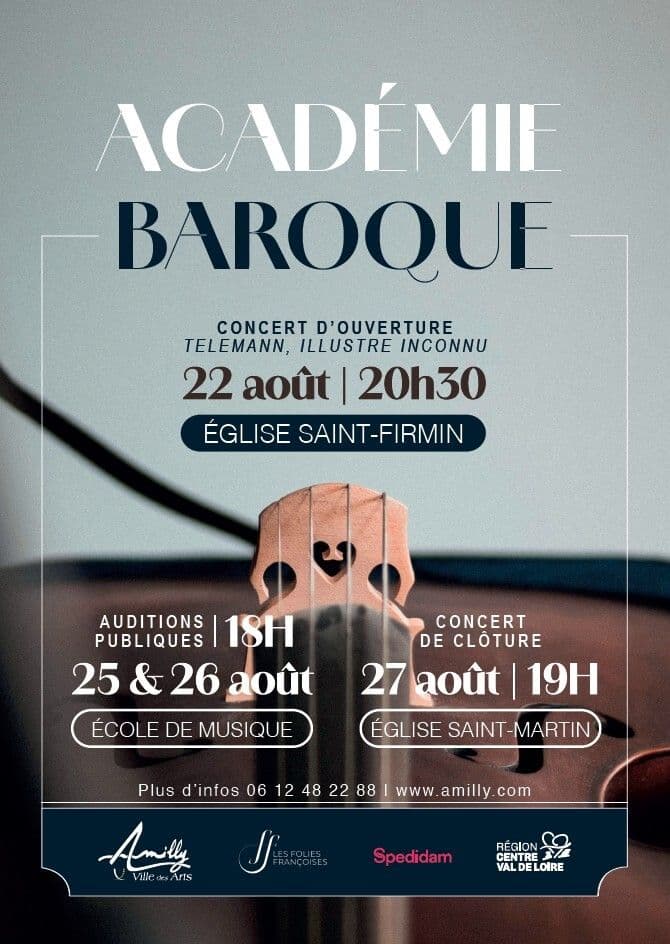 Visuel de l’événement « Concert d'ouverture Académie Baroque »