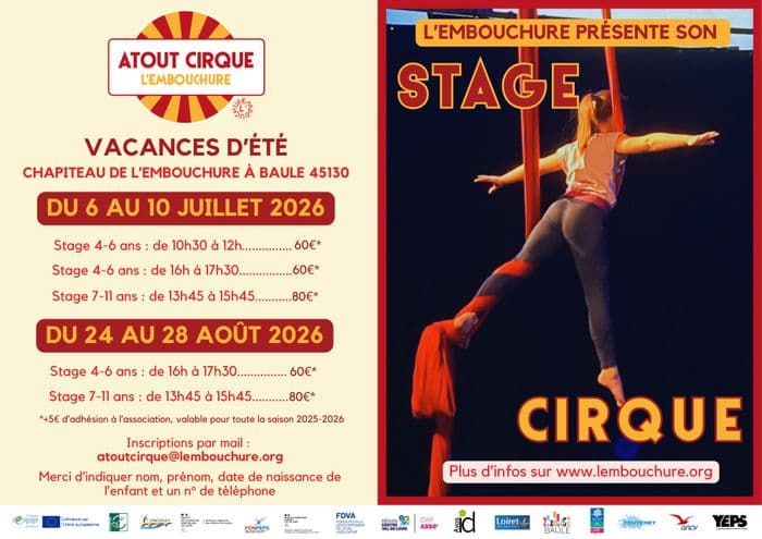 Visuel de l’événement « Stage Atout Cirque »