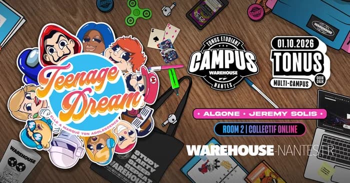 Visuel de l’événement « Tonus Teenage Dream - Multicampus »