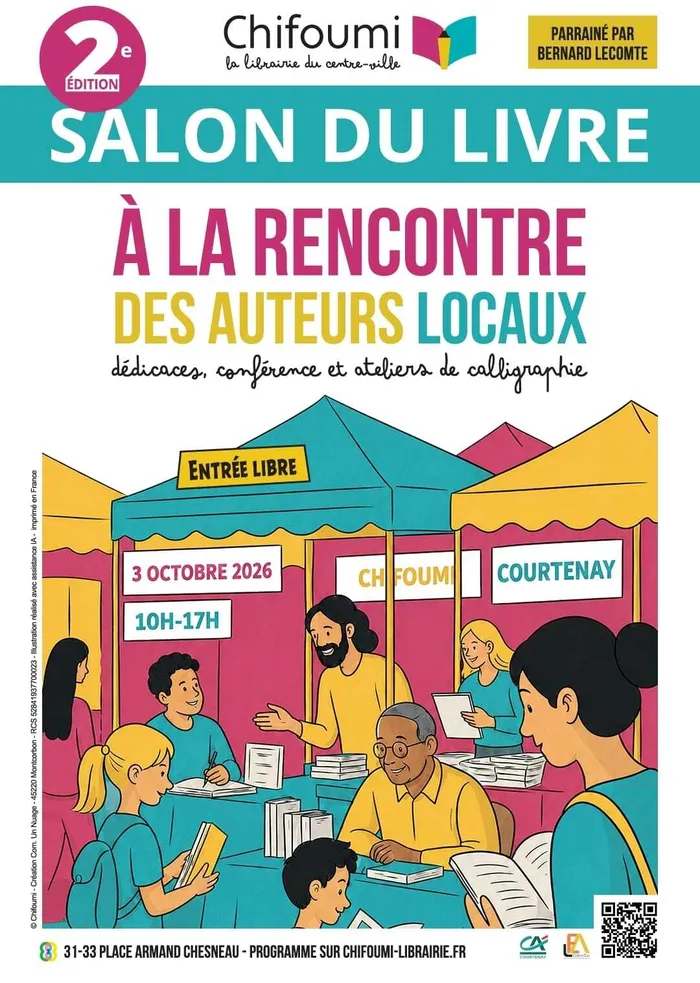 Visuel de l’événement « Salon du livre »