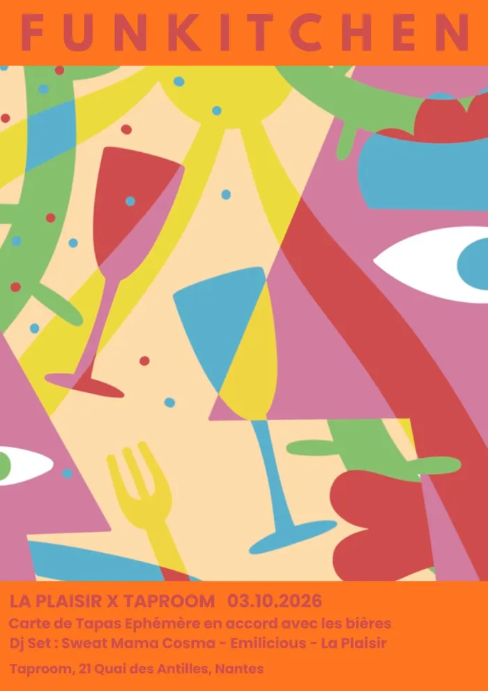 Visuel de l’événement « LA PLAISIR MUSIC & FOOD x TAPROOM »