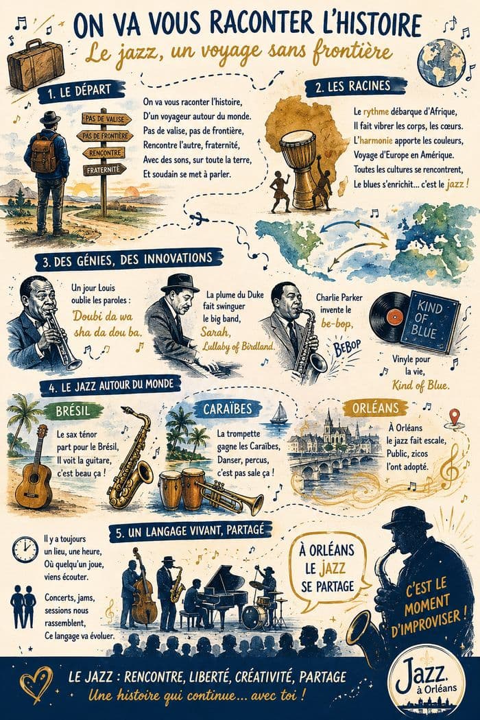 Visuel de l’événement « Le jazz autour du monde »