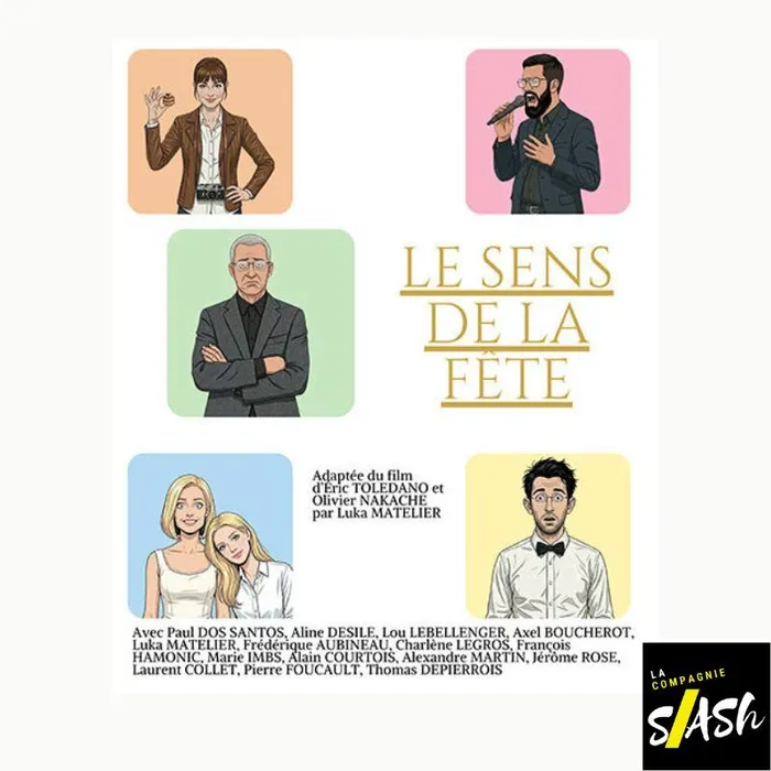 Visuel de l’événement « Comédie – Le Sens de la fête »