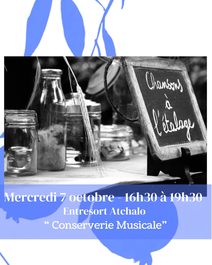 Visuel de l’événement « Performance entresort "La conserverie Musicale" - Atchalo »