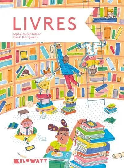 Visuel de l’événement « Livres ! une visite guidée ludique et participative »