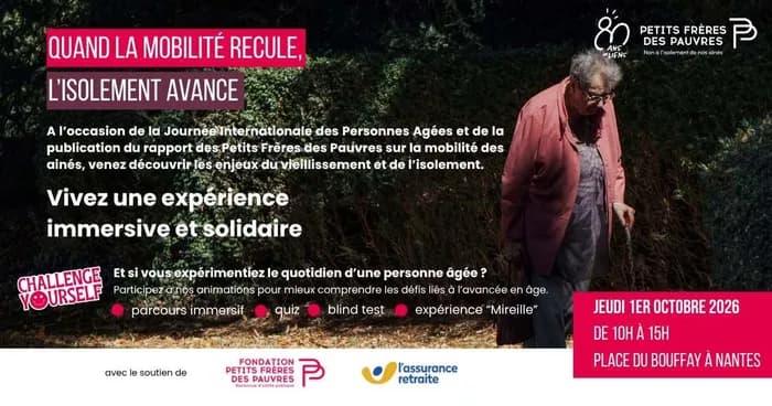Visuel de l’événement « Une journée pour mieux comprendre le quotidien des personnes âgées »