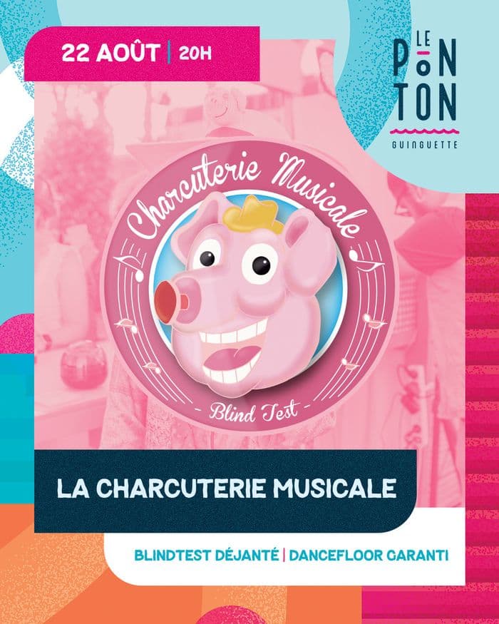 Visuel de l’événement « Blindtest - La Charcuterie Musicale »