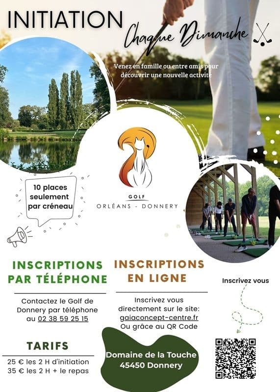 Visuel de l’événement « Initiations au golf »