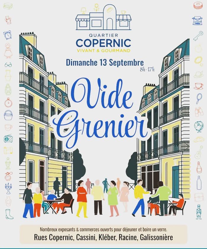 Visuel de l’événement « Vide-grenier du quartier Copernic »
