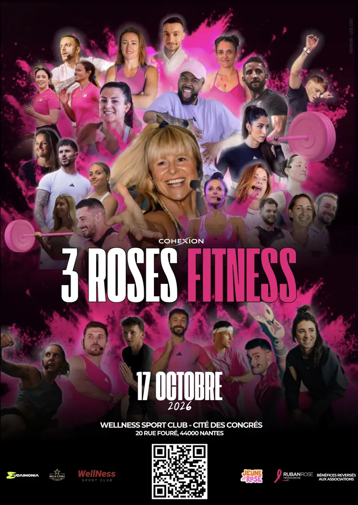 Visuel de l’événement « 3 Roses Fitness »